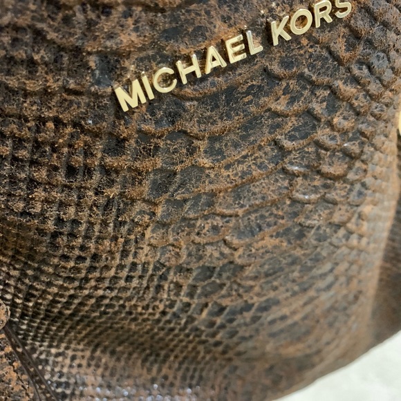 Michael Kors brown medium hobo bag and wallet - Picture 2 of 6